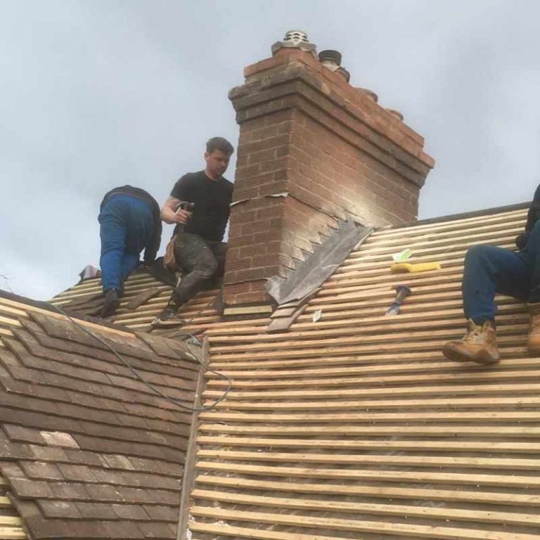 Chimney Repointing to ensure chimney remains strong and water tight