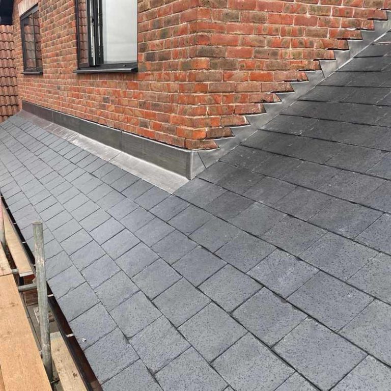 New Lead Flashing Installation