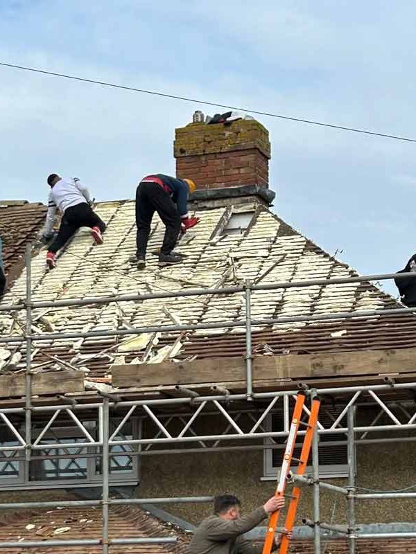 Spray foam removal for roof repair and ventilation