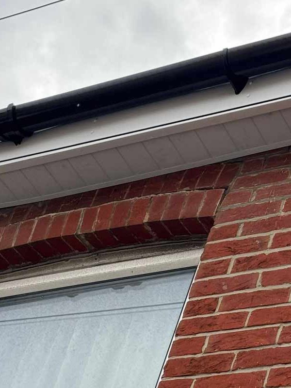 New gutter installation for a local property